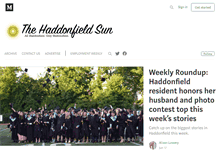 Tablet Screenshot of haddonfieldsun.com
